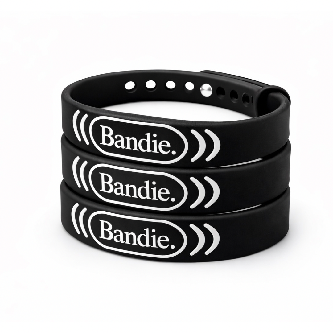 Bandie NFC Safety Wristband - Multi-Pack Options (2/3/4)