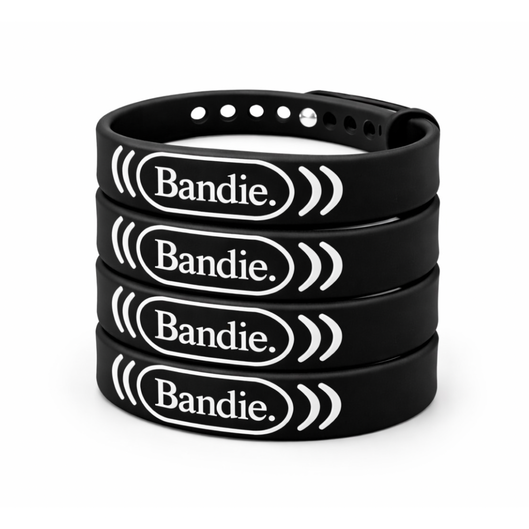 Bandie NFC Safety Wristband - Multi-Pack Options (2/3/4)